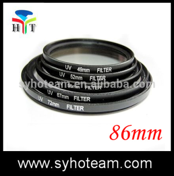 86mm Camera Lens UV Filter For Canon Nikon ,Photographic Equipment