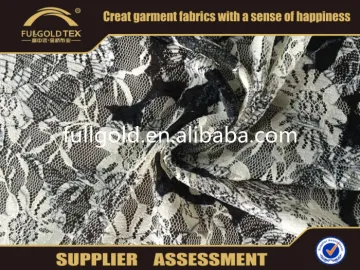 40%Polyester 60%Spandex Fancy Design Print Net Mesh Clothing Fabric