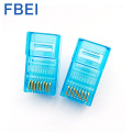 Conector de cor RJ45 Cat5e