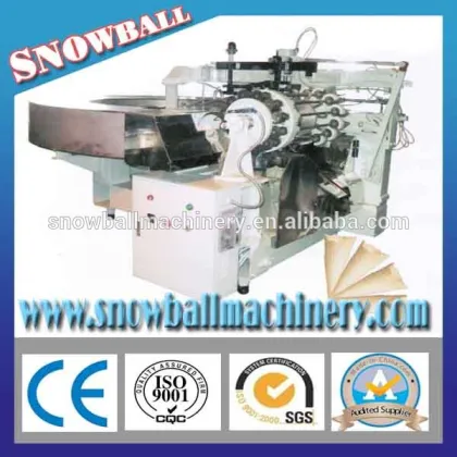 2400pc/h fill automatic ice cream rolled sugar cone machine