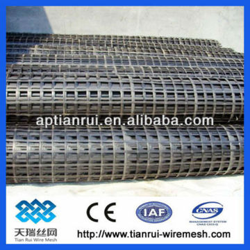 high tensile Polyester geogrid coated with bitumen (PET geogrid)