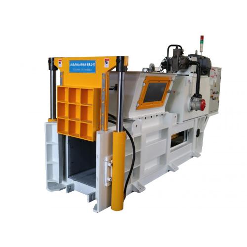 Scrap iron and scrap aluminum baler machine