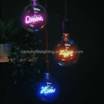 Love Home: Romantic Vintage LED Filament Bulb E26/E27 Base 4W G125 for Indoor Decor