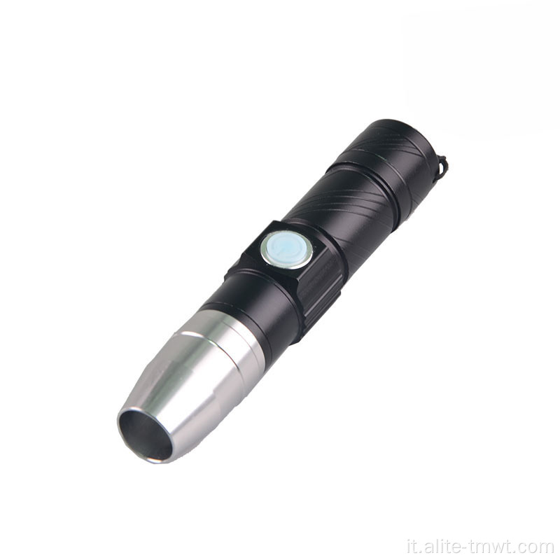 365 nm Rilevatore di denaro UV Light Pen Identification Flashlight