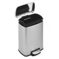 5L Rectangle Shape Bathroom Trash Can