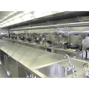 Chinese Restaurant Kitchen Design for Hotel Projects with Commercial Kitchen Solutions