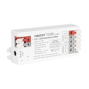 Miboxer E2 -RF 2 σε 1 μονό χρώμα διπλό λευκό ελεγκτή LED - 2023 τελευταίο μοντέλο