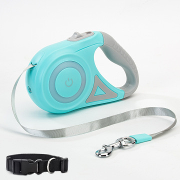 Easy and Simple Custom Logo Retractable Dog Leashes and Collars
