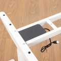 Electric 3-Stage Round Leg Standing Desk Frame