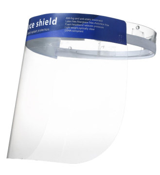 Masque protecteur facial transparent de sécurité pour l'hôpital