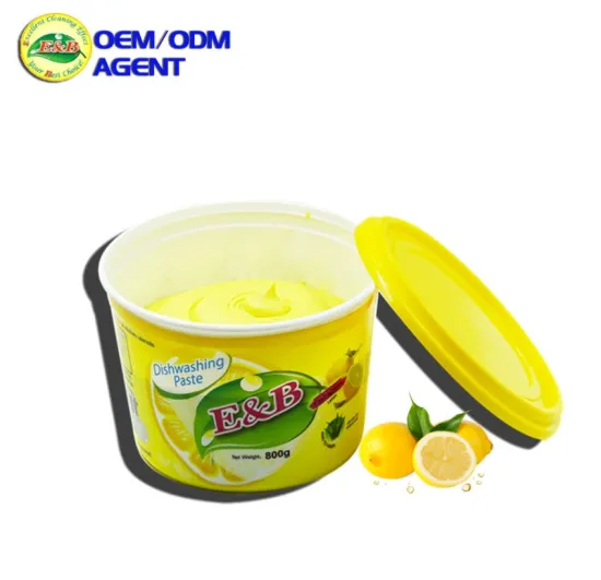 Lemon Flavor Dishwashing Paste Househ