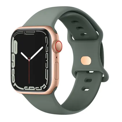 XY Smart Watch Accessories: Rubber Silicone Bands for Apple Watch 3/4/5/6/7/SE