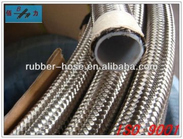 teflon hose with ss braid