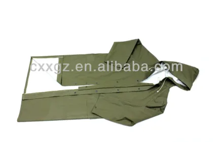 Military Long Pattern Raincoat