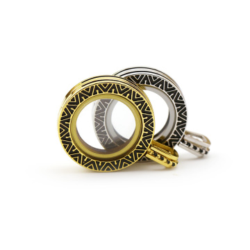 Nero incidere locket vivente di Mini Ciondolo