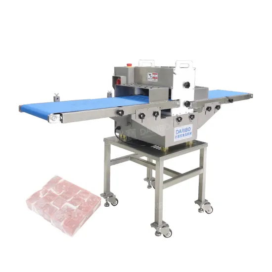 Fresh Meat and Fish Dicer: Tuna Cube Cutter and Beef Cutting Machinery