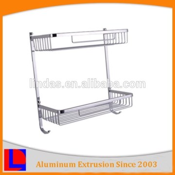 write silver anodized aluminum double scaffolds with hook for foam