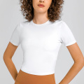 White New Women Equestrian Riding Shirt