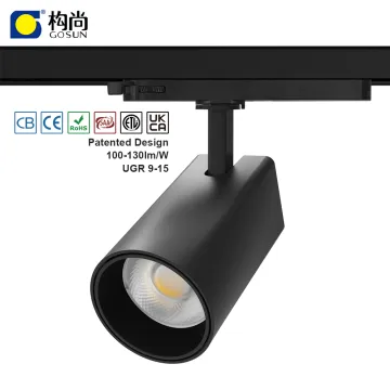 New Design CRI90 Anti-Glare Flicker-Free 15W LED Track Light in Cold Forged Aluminum