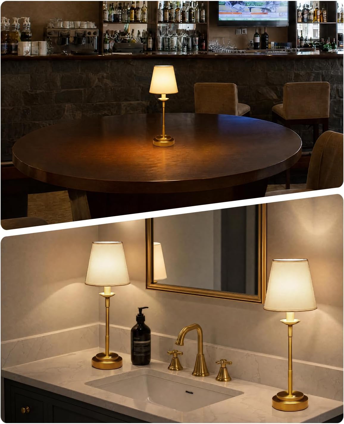 Cordless Rechargeable LED Table Lamp Stepless Dimming 6000mAh (11)