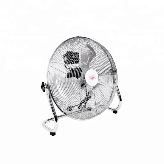 Household outdoor Portable Industrial Metal Blades Floor Fan