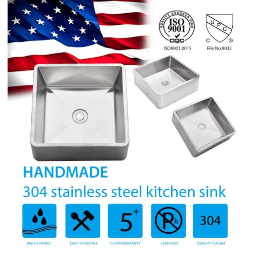 Cutting-Edge 304 Stainless Steel Bathroom Sink