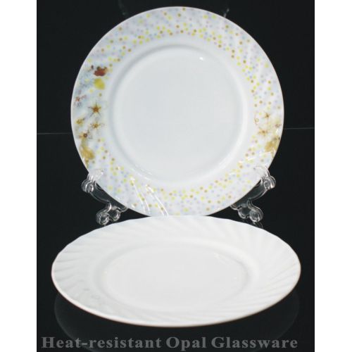White Jade Flat Plate - Flat Plate 9"