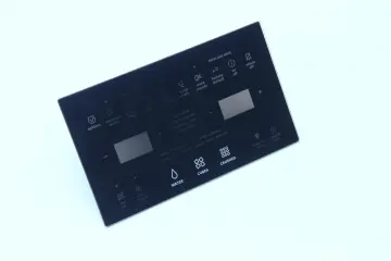 High Quality Black Tempered Glass Plate