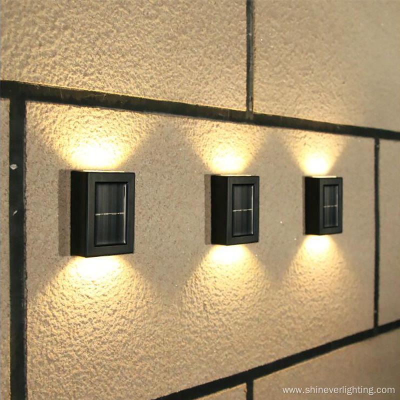 Wireless Up And Down morden Solar Wall light