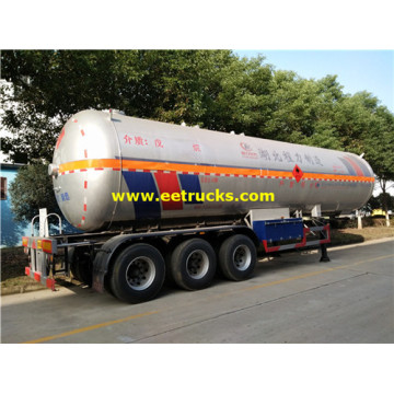 60 M3 Tri-axle Used LPG Trailers