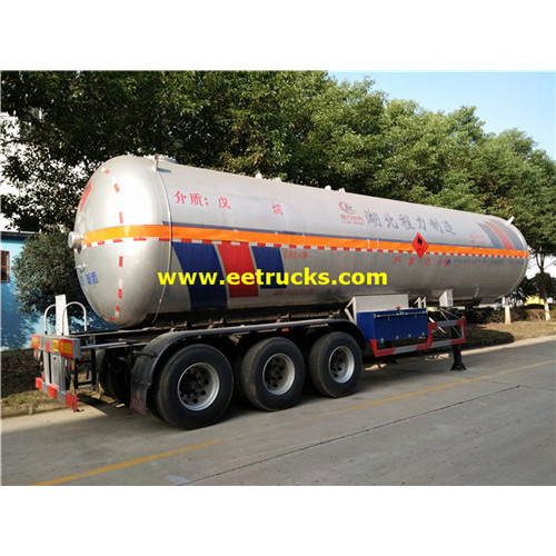 60 M3 Tri-axle Được sử dụng LPG Trailers