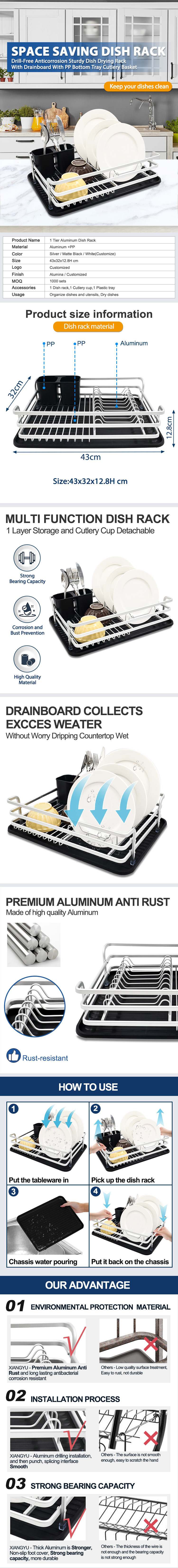 modern dish rack