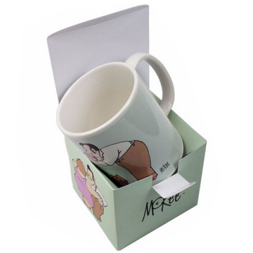 Rigid Paper Coffee Glass Cup Packaging Box