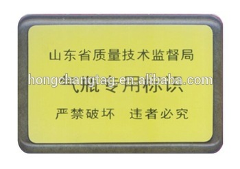13.56MHZ RFID gas cylinder tag with ISO15693 standard
