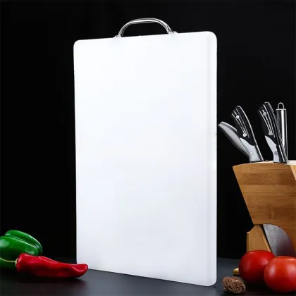 HDPE Cutting Board for Butcher Chopping in Kitchen