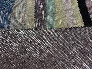 Foil Textile Knitted 100% Polyester Fabric