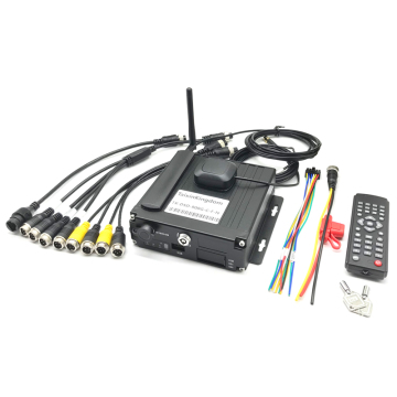 4G GPS WiFi MDVR with 8CH 1080P Dual SD Card for Vehicle Management System