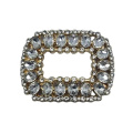 Clips de boucle de chaussure en cristal blanc pour les mariages