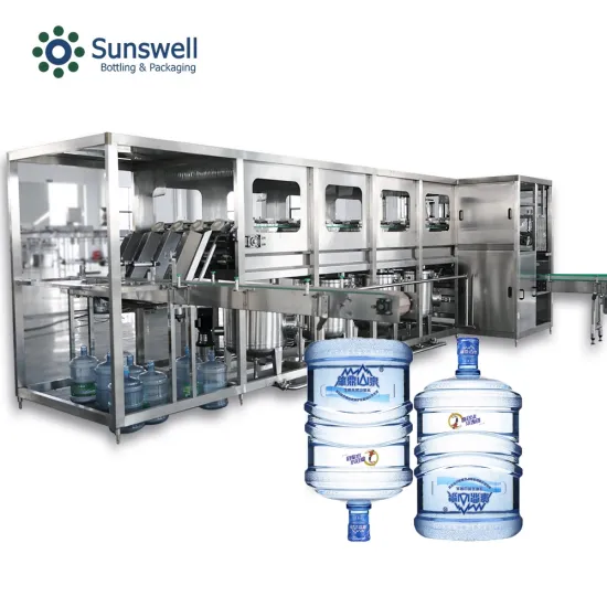 Complete Mineral Water Processing Filling Bottling Machine