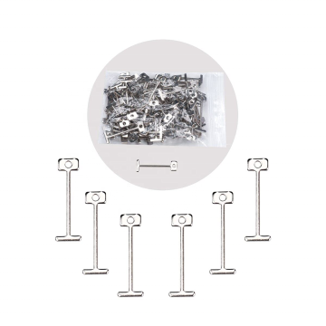Aiguilles de carrelage à broches remplaçables 50 pcs - aiguilles en acier pour le revêtement de sol et la construction du mur