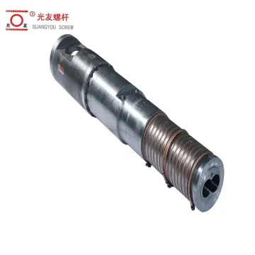 High Quality Custom Size Conical Twin Extruder Barrel for Pipe Manufacturing