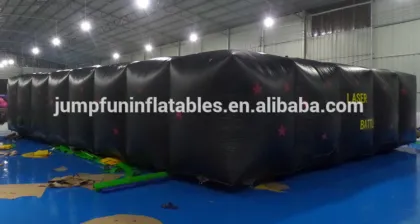 glowing inflatable laser battle arena, 2016 new inflated laser tag arena
