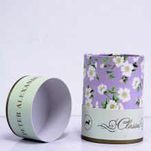 Customized Christmas packaging paper tube box color printing