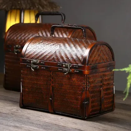 Portable Bamboo Tea Chest: Intangible Cultural Heritage for Outdoor Tea Parties