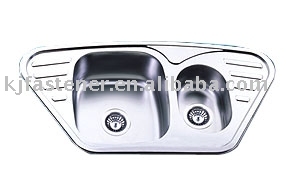 Stainless steel kitchen sink