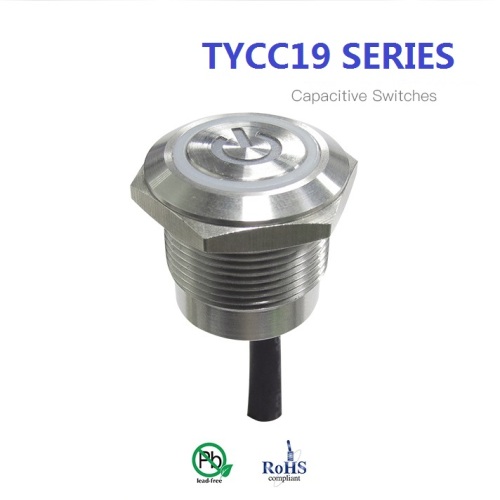 Long life LED Light Capacitive Touch Switch