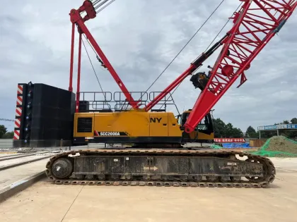 Used 2022 Sany 110t SCC1100A-6 & 2023 Sany 100t SCC1000A-6 Crawler Cranes