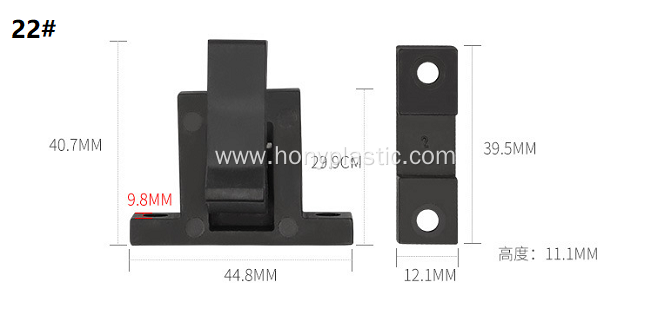 Buckle clamps for wave solder pallet cover