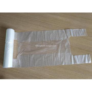 Plastic T Shirt Vest Vegetable PE Freezer Food Bag on Rolls