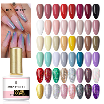 BORN PRETTY Nail Gel 120Colors 10ml Gel Nail Polish Soak Off UV LED Gel Varnish Holographics Shining Nagel Kunst Gellack